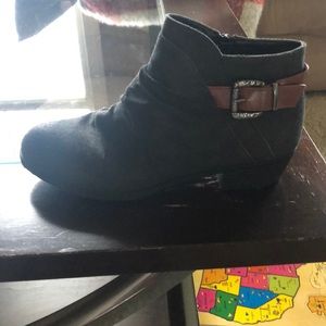 Women’s black ankle boots